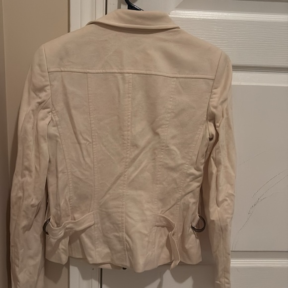 Akris Punto white blazer with zipper - Picture 2 of 7